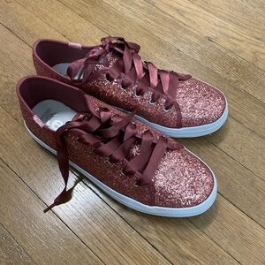 Keds Sparkling Rose Sneakers - Big Girls size 6/Womens 8